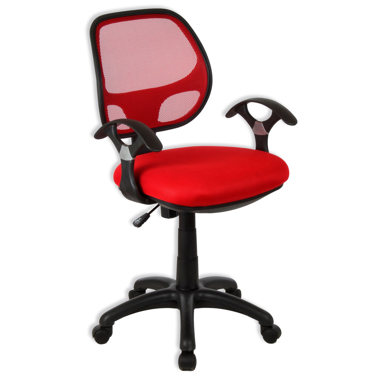 Chaise de bureau pour enfant COOL, rouge   MobilMeubles