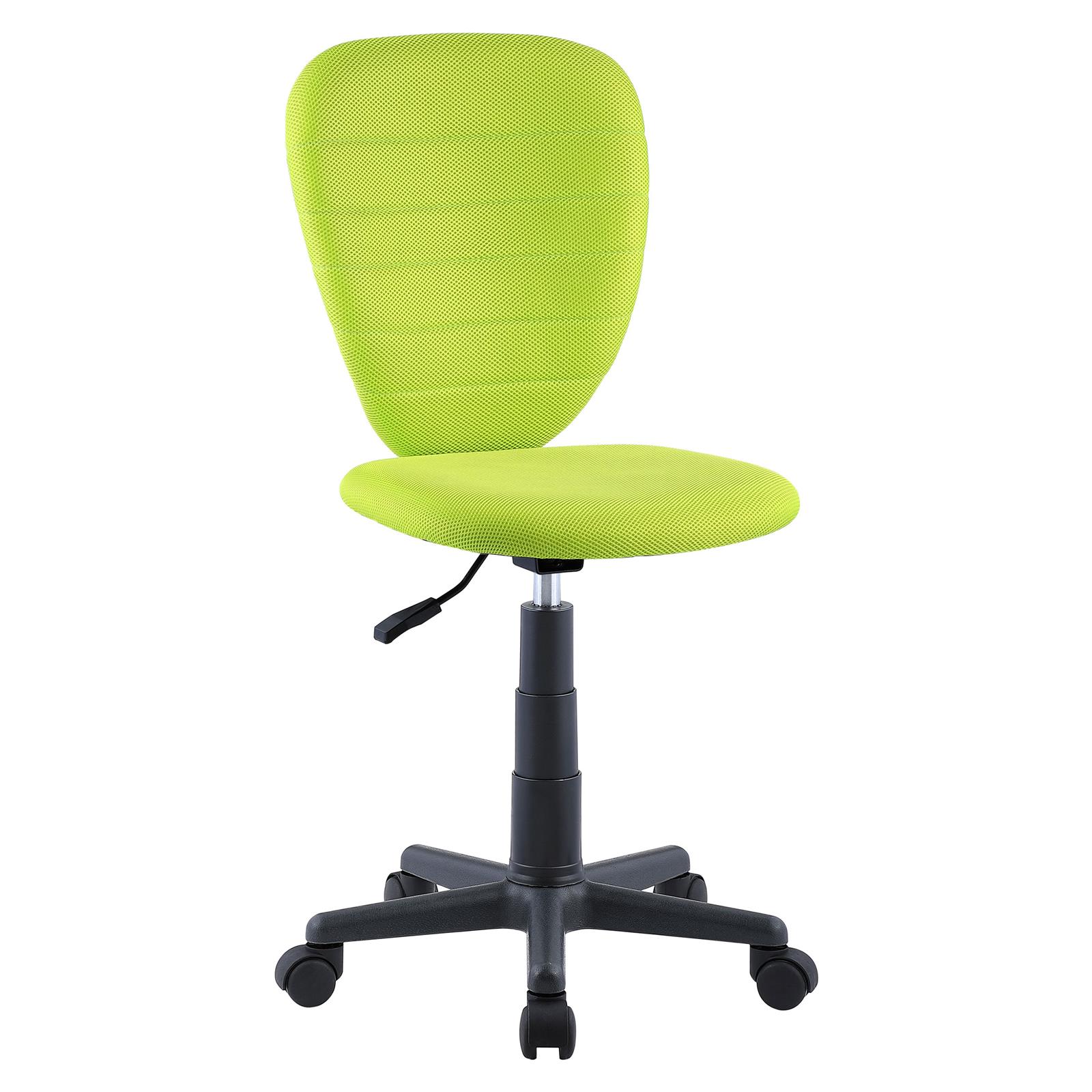 Chaise de bureau pour enfant DISCOVERY, en mesh vert   MobilMeubles