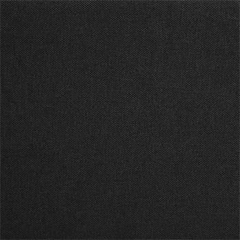 Lit futon double NIZZA, 160 x 200 cm, avec sommier, revêtement en tissu noir