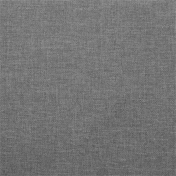 Lit double JASON, 160 x 200 cm, avec sommier, revêtement en tissu gris