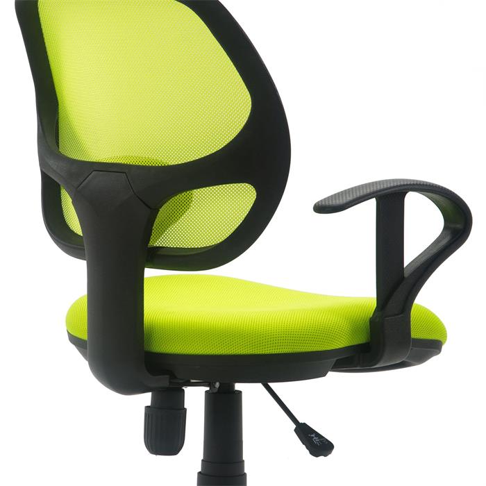 Chaise de bureau à roulettes COOL, vert