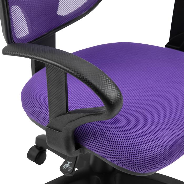 Chaise de bureau à roulettes COOL, violet