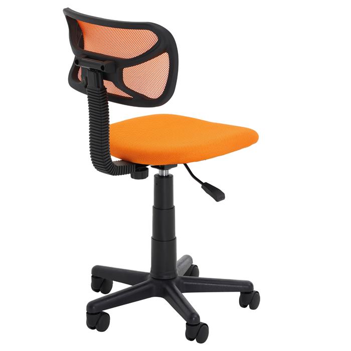 Chaise de bureau pour enfant MILAN, orange
