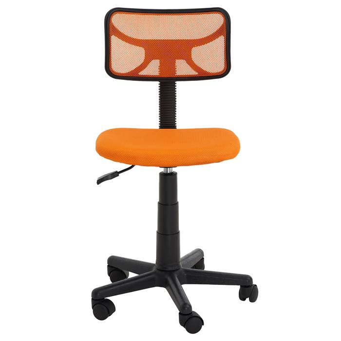 Chaise de bureau pour enfant MILAN, orange