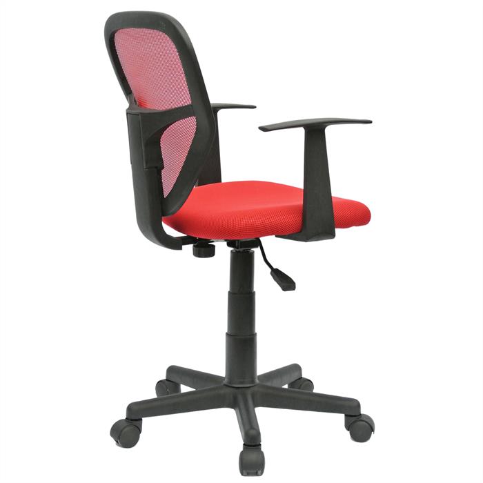 Chaise de bureau pour enfant STUDIO, rouge