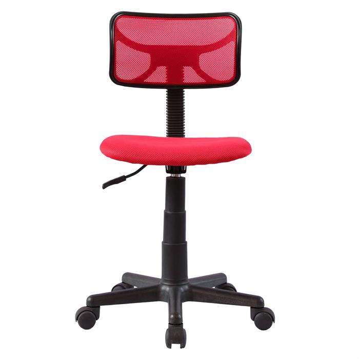 Chaise de bureau pour enfant MILAN, rouge