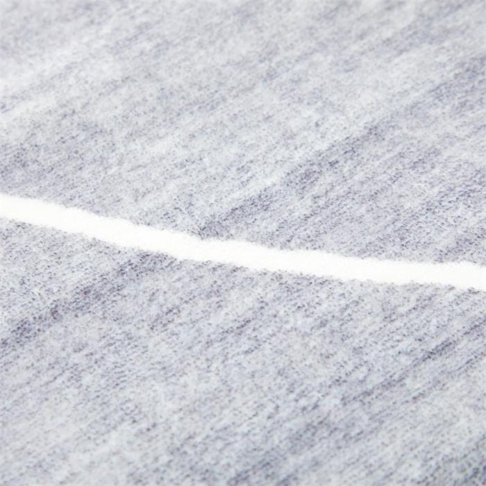 Tapis RHOMB rectangulaire avec motif losange, 200 x 300 cm, en polyester gris et blanc